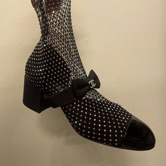 NWT❤️Chanel Cristal boots - Picture 2 of 5